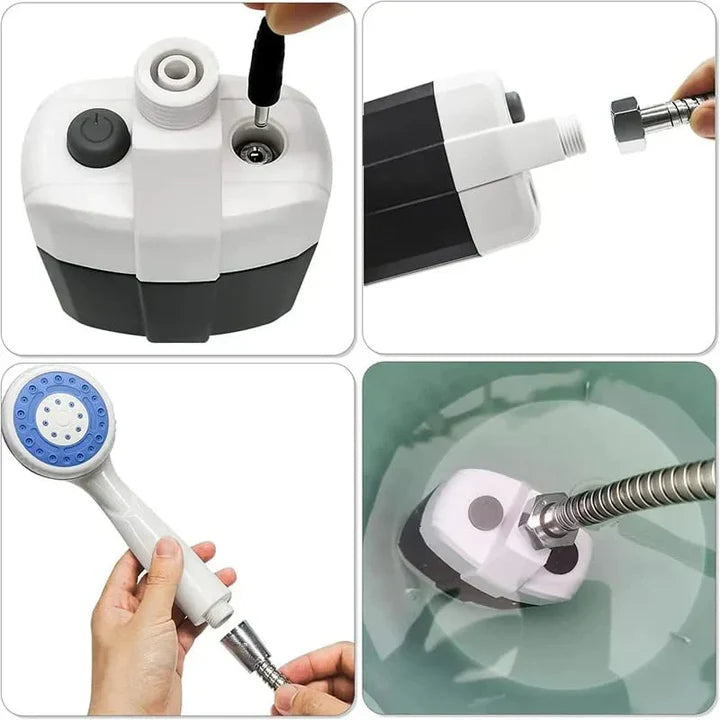 AquaGo Pro+ | Ducha Portátil Recargable Todo Terreno