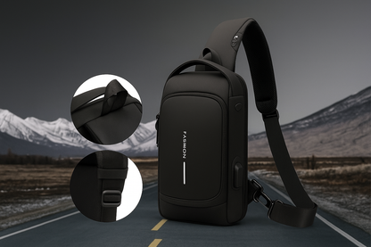SmartGuard™ – Bolso de Hombro Antirrobo con Puerto USB