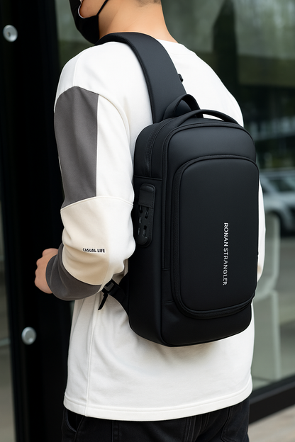 SmartGuard™ – Bolso de Hombro Antirrobo con Puerto USB