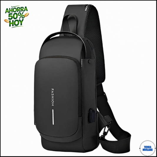SmartGuard™ – Bolso de Hombro Antirrobo con Puerto USB